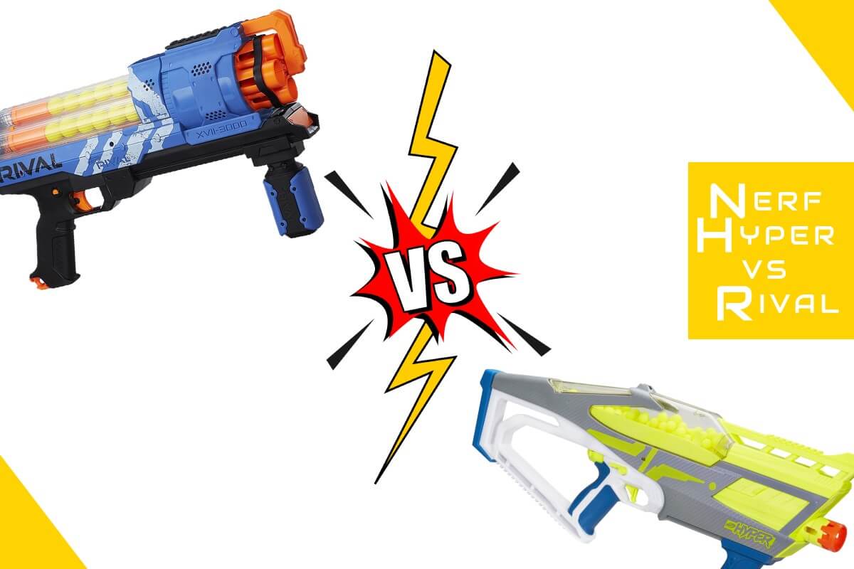 The Great Blaster Showdown: Nerf Hyper vs Rival