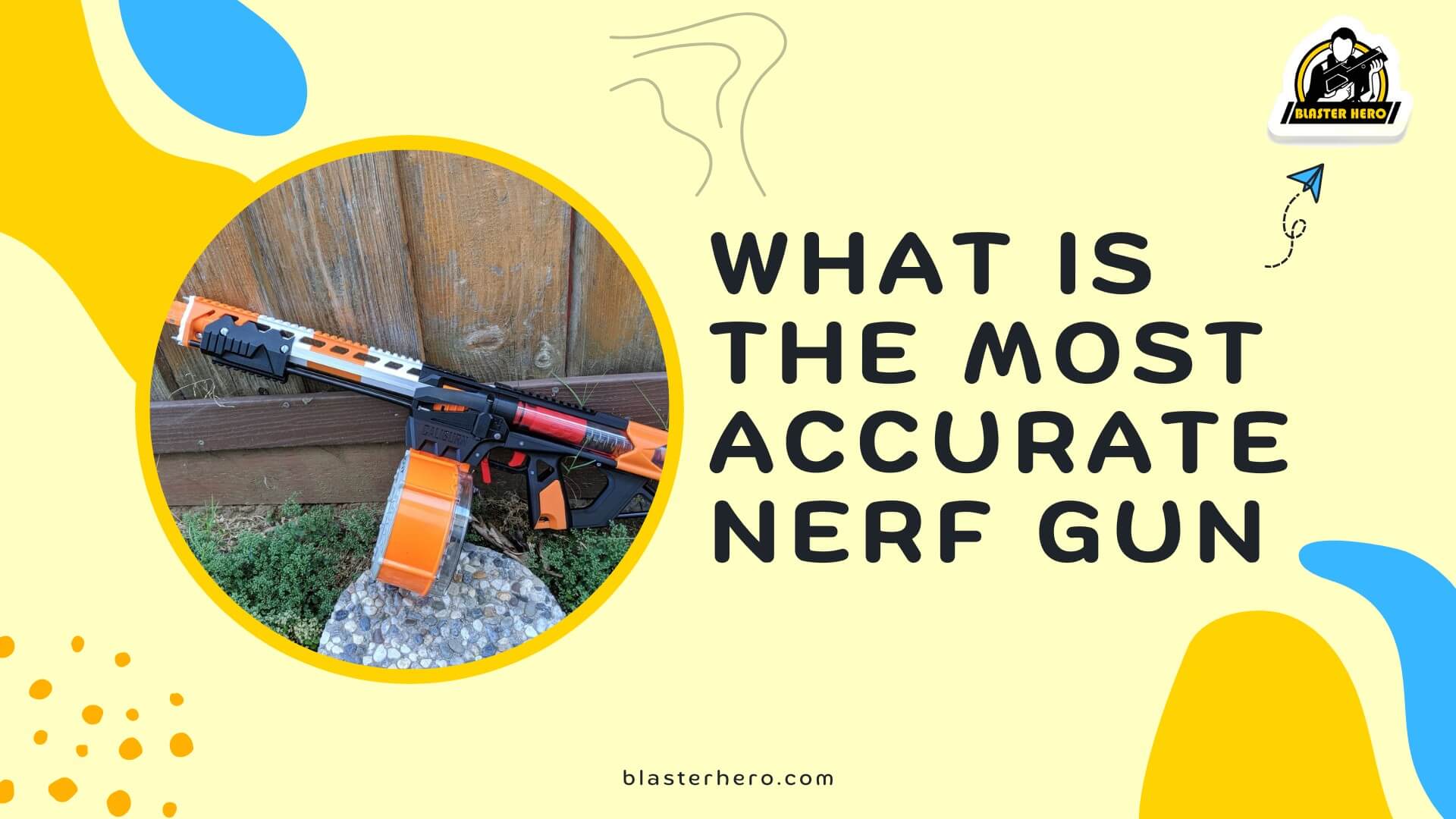 What is the most accurate nerf gun?